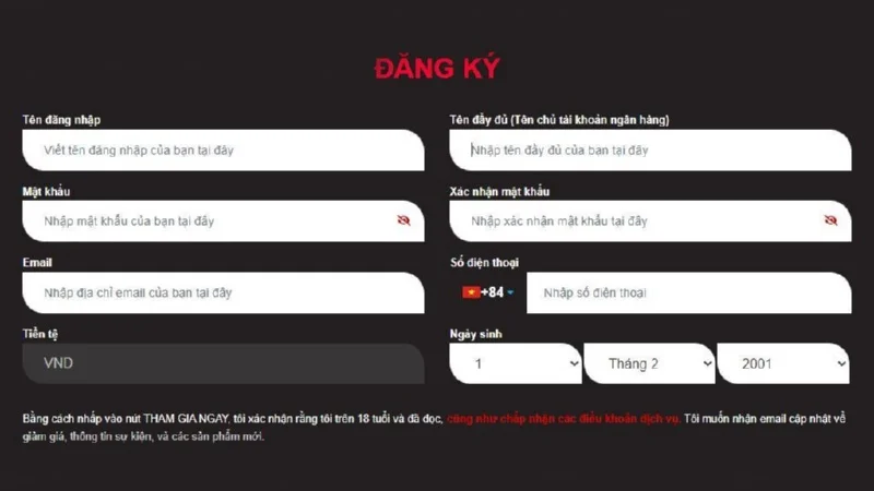 dang ky vinbet 3 Tuyệt đối không chia sẻ thông tin tài khoản Vinbet cho người khác